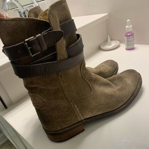 Buss LA suede calf boots